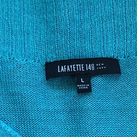 Lafayette 148 NY linen sweater - Picture 7 of 7